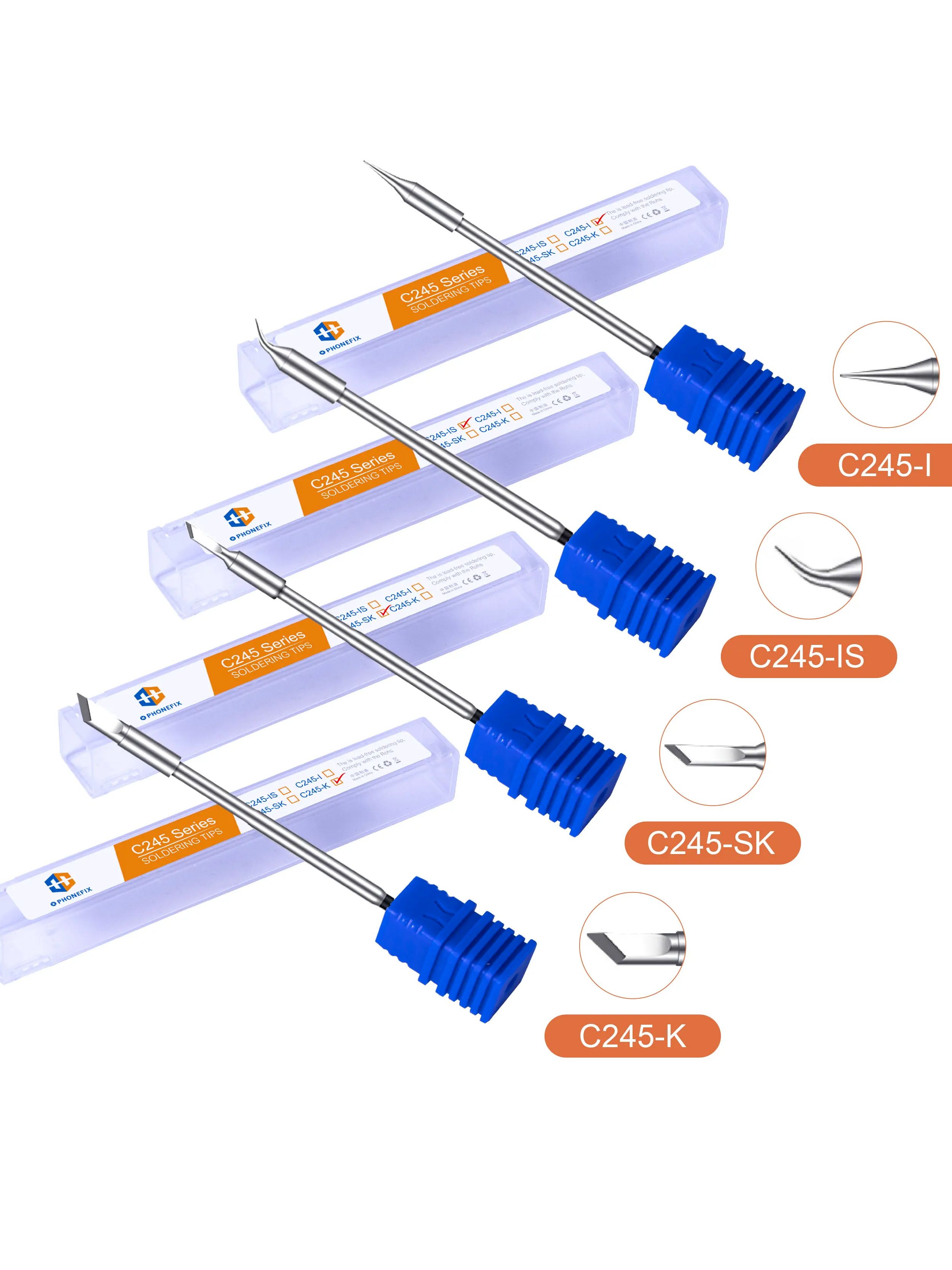 C115 Nano Soldering Iron Station - C210 C245 C115 납땜 인두 팁