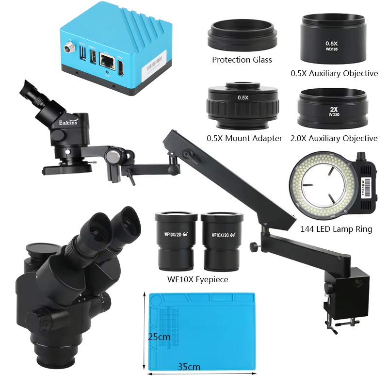 Simul-Focal Industrial Microscope 4K Hdmi - UHD 4K IMX334 HDMI 디지털 비디오