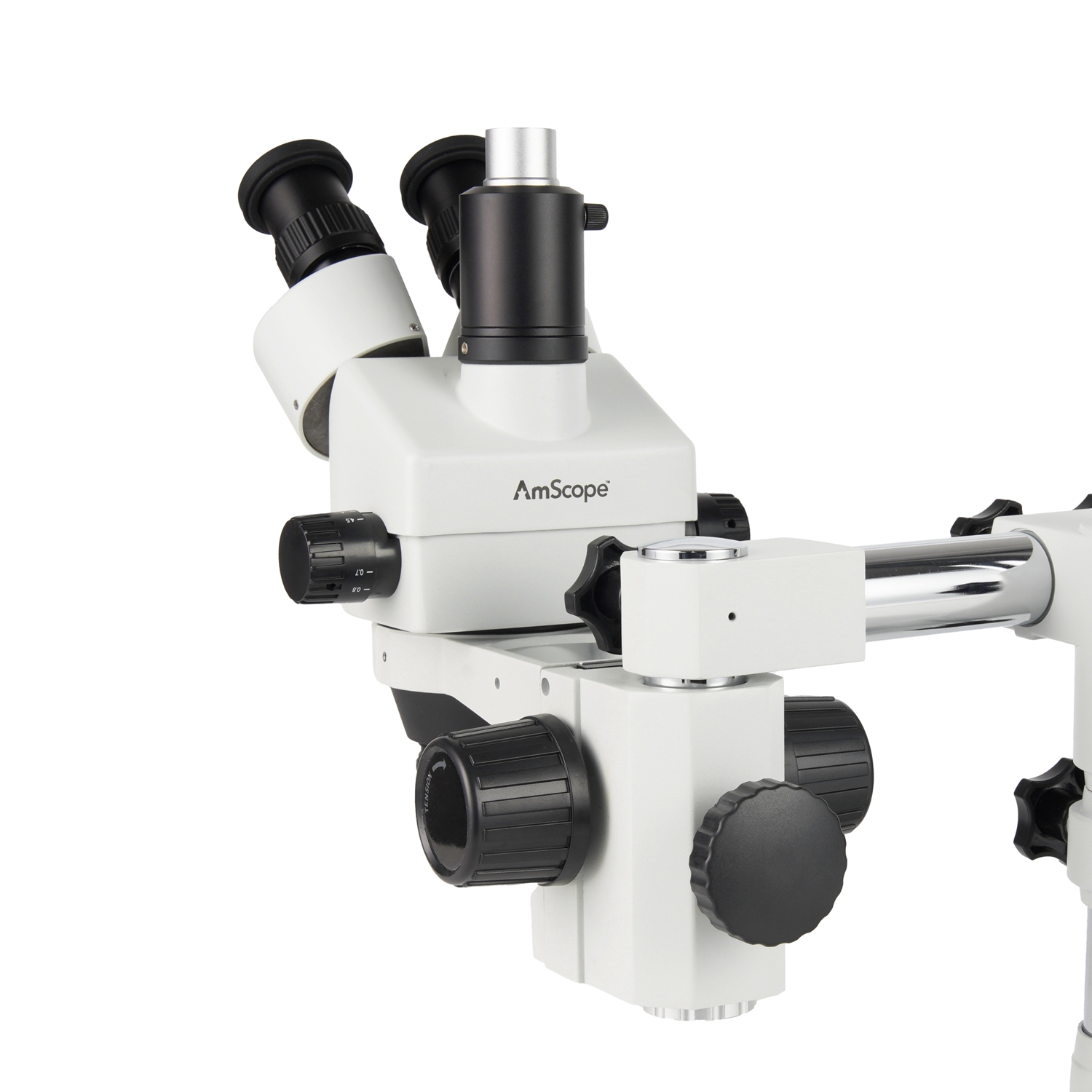 Trinocular Stereo Microscope 7X-45X - AmScope 7X-45X 배율 삼안 줌 스테레오