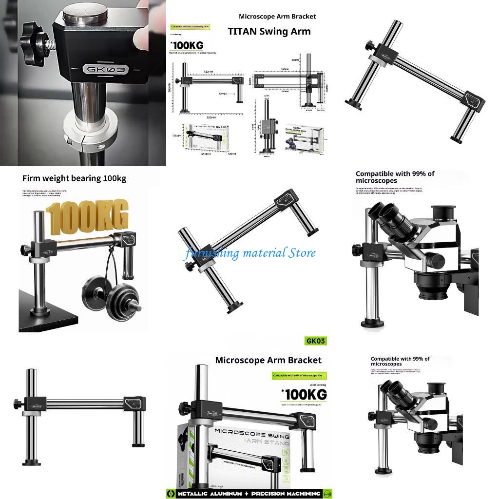 Articulating Arm Boom Stand Microscope - Y5GD 두 배 팔 붐 대