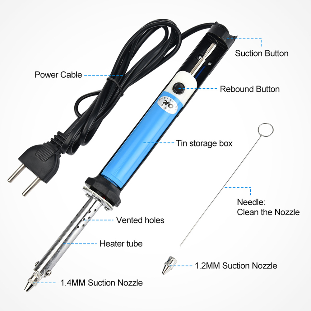 AC 110V/220V 전기 주석 흡입 빨판 펜 납땜  - Desoldering Pump Electric Vacuum Station 리뷰 및 가격