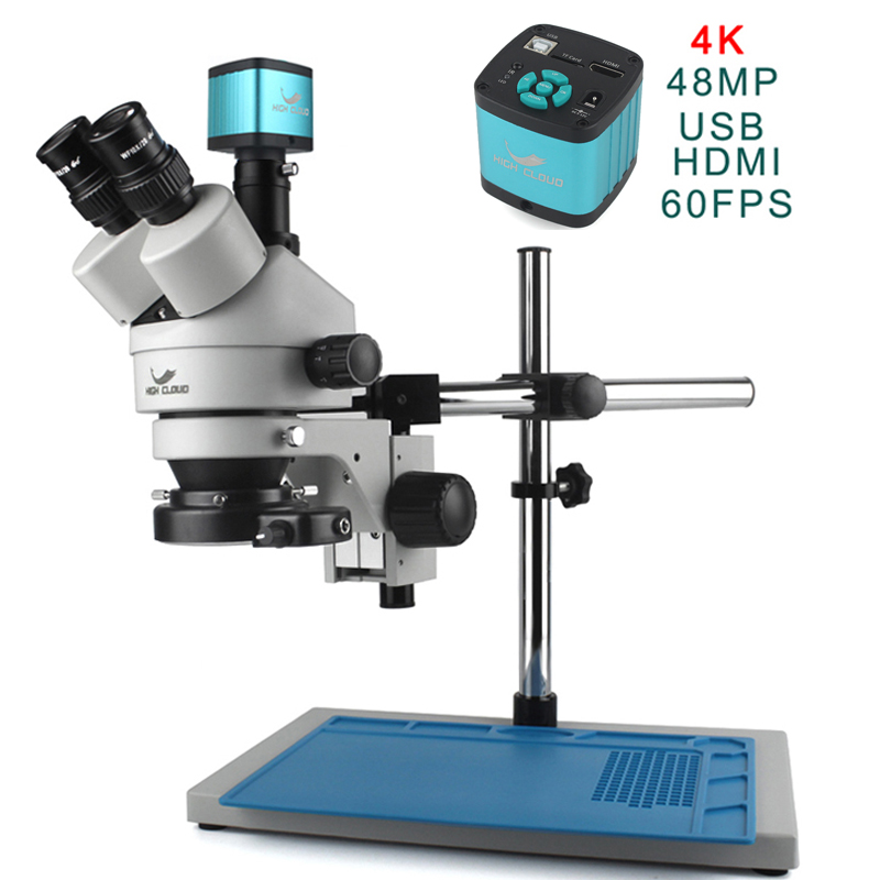 4K 48MP HDMI 카메라 세트 3.5X 90X 산 - Simul-Focal Industrial Microscope 4K Hdmi 리뷰 및 가격