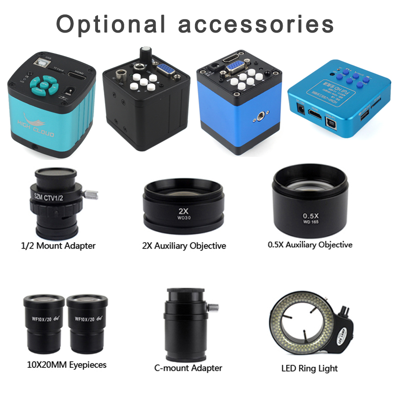 4K 48MP HDMI 카메라 세트 3.5X 90X 산 - Simul-Focal Industrial Microscope 4K Hdmi 리뷰 및 가격