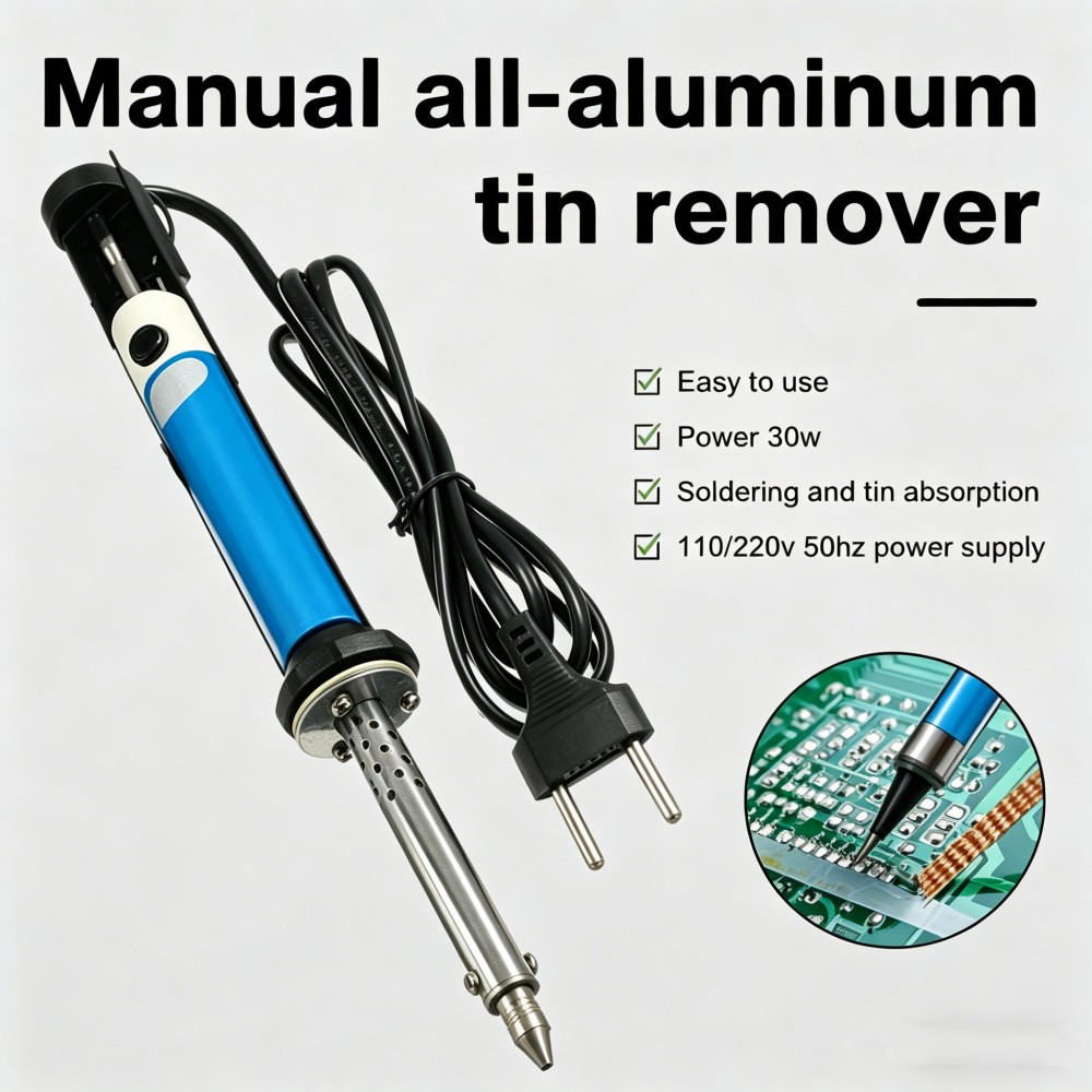 전기 납땜 제거기 펜 AC 220V 납땜 인두 30W  - Desoldering Pump Electric Vacuum Station 리뷰 및 가격