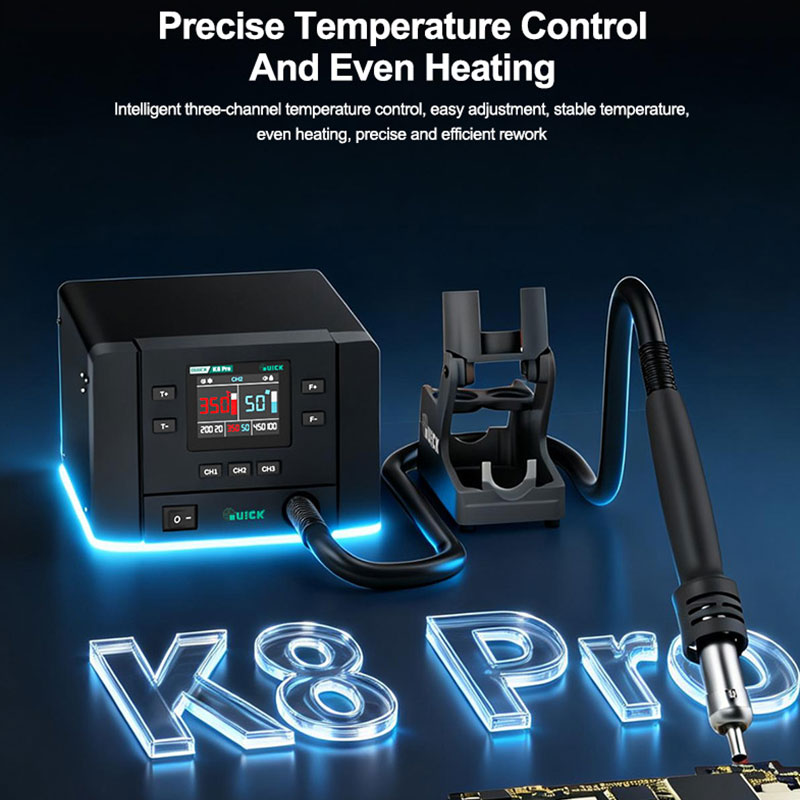 QUICK K8 Pro 지능형 열풍 리워크 스테이션 1 - Infrared Bga Rework Station 리뷰 및 가격