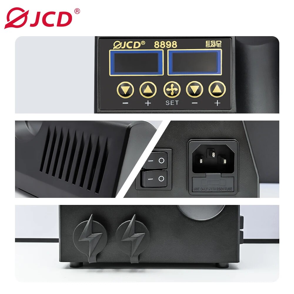 JCD 8898 납땜 스테이션, 750W, 2 in 1 - 2 In 1 Soldering Rework Station 750W 리뷰 및 가격