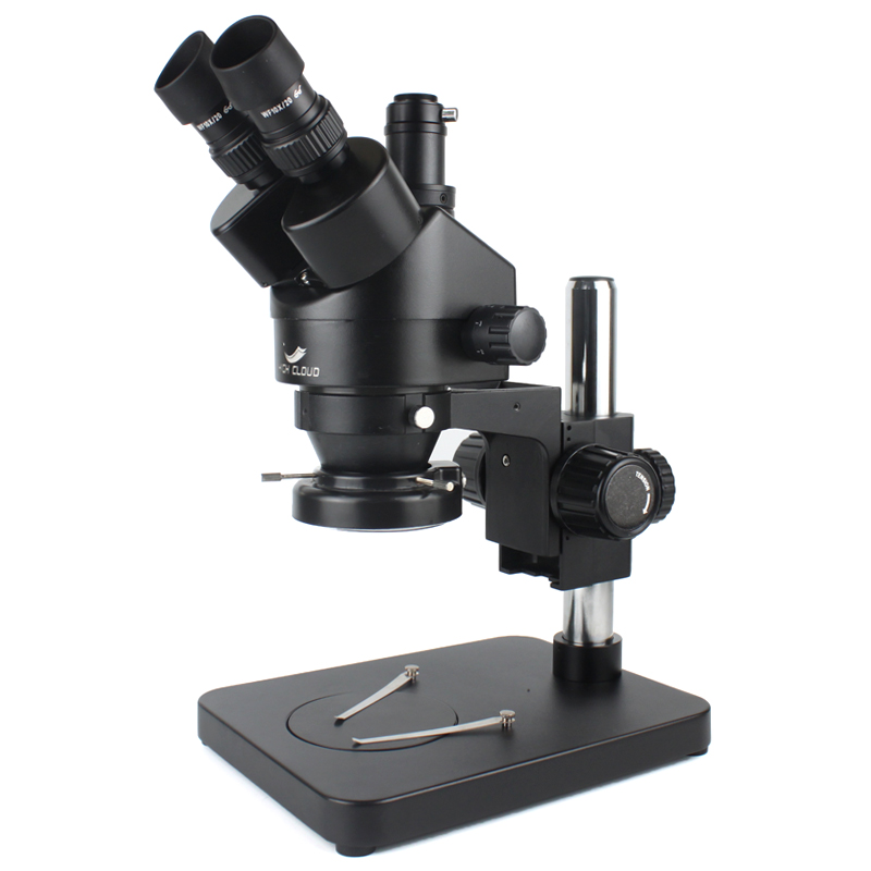전화 PCB 납땜 수리 실험실 산업용 7X 45X 삼안 - Trinocular Stereo Microscope 7X-45X 리뷰 및 가격