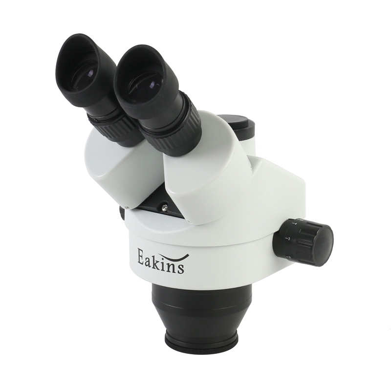 동시 초점 삼안 스테레오 현미경 헤드, 보조 바로우 렌 - Trinocular Stereo Microscope 7X-45X 리뷰 및 가격