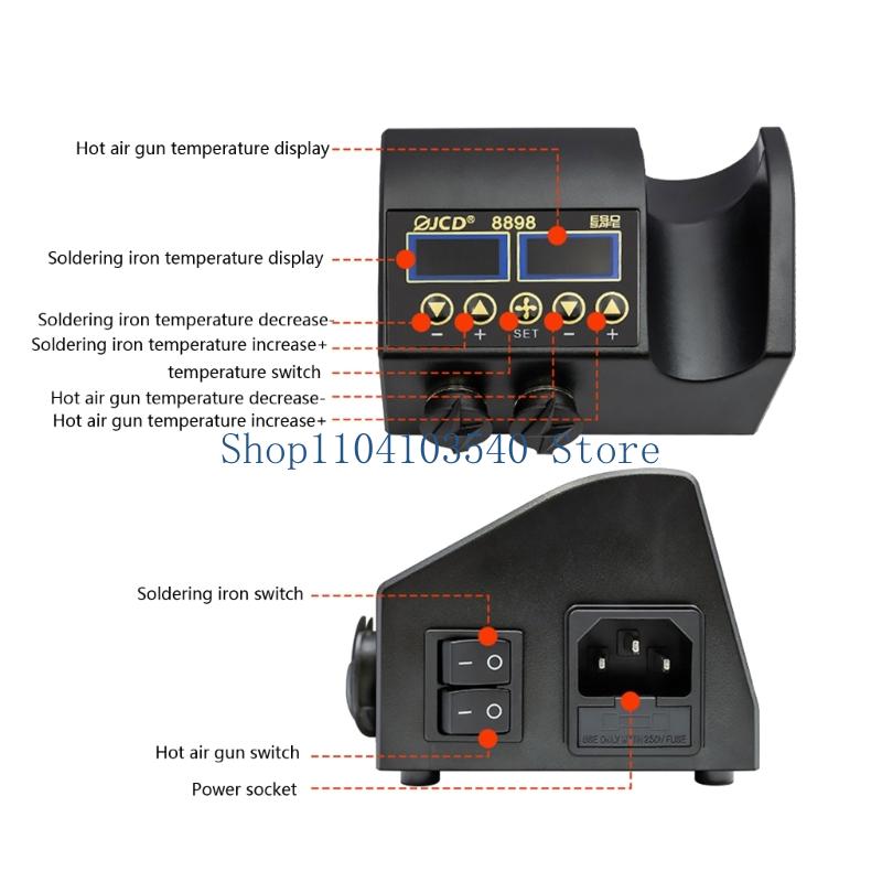 02DC 750W 납땜 스테이션 2 IN 1 열기 용접 - 2 In 1 Soldering Rework Station 750W 리뷰 및 가격