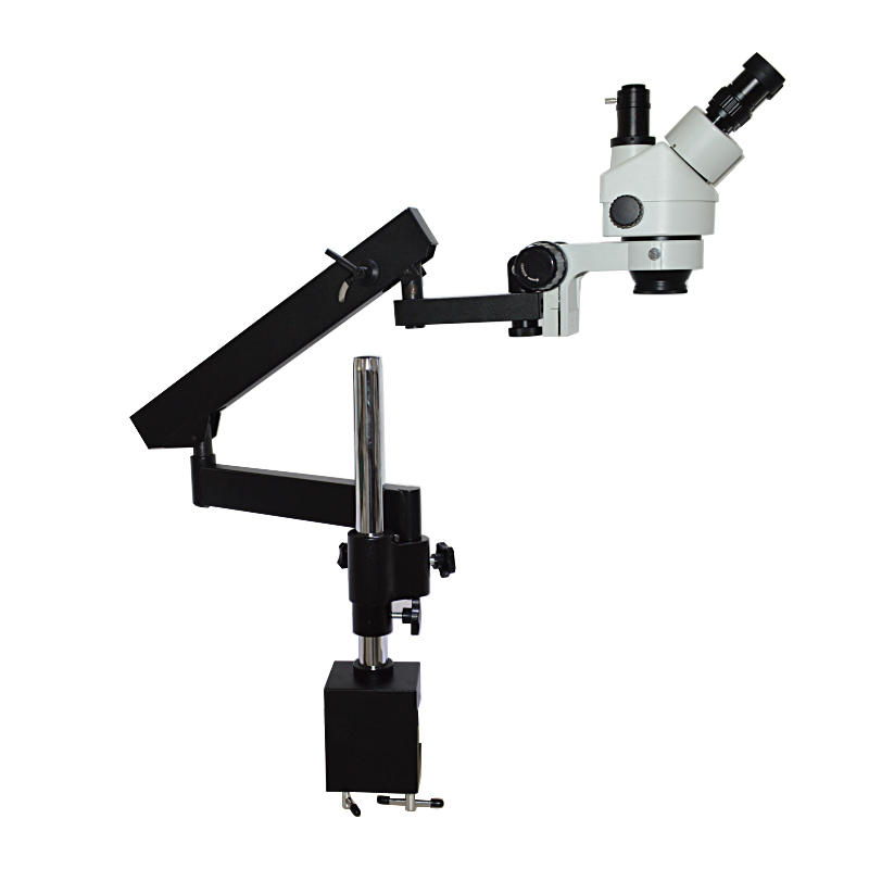 48MP 3.5X-90X 유연한 가동식 암 붐 스탠드  - Articulating Arm Boom Stand Microscope 리뷰 및 가격