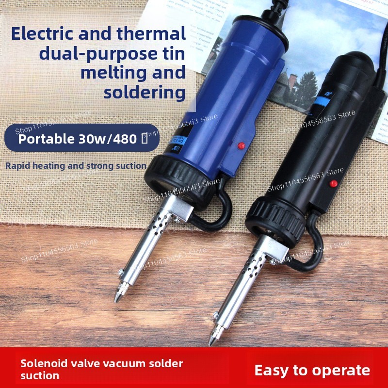 진공 펌프와 발열체가 있는 전기 납땜 제거 건, PCB - Desoldering Pump Electric Vacuum Station 리뷰 및 가격