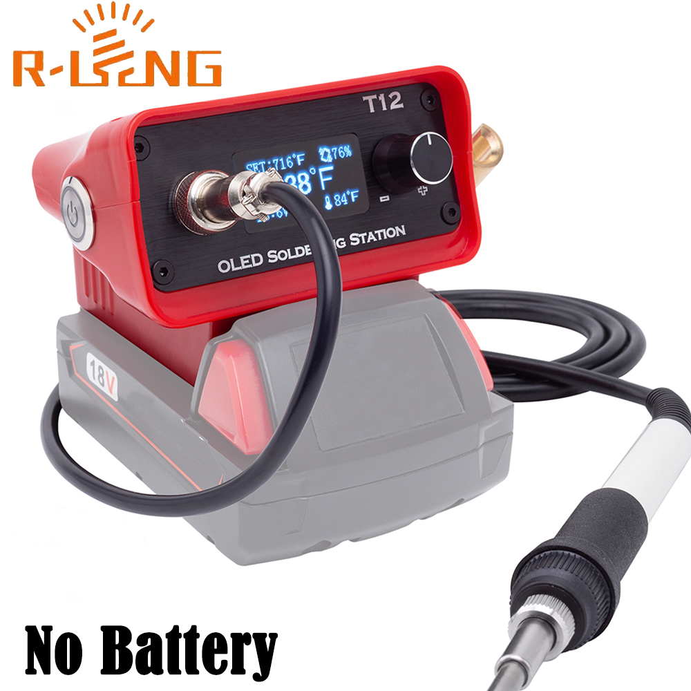 밀워키용 OLED T12 납땜 다리미 스테이션, 조절식 - T12 Soldering Station Oled 리뷰 및 가격
