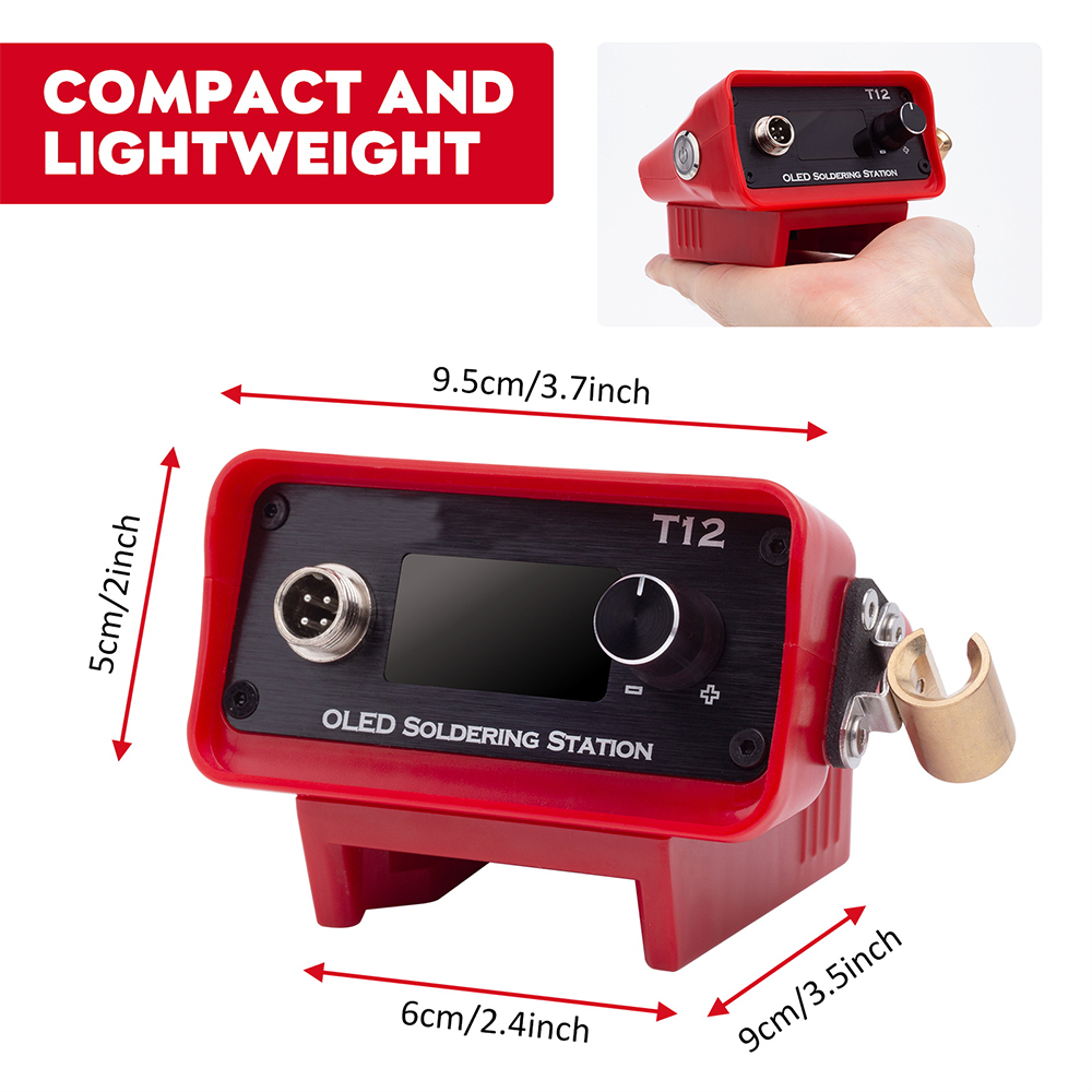 밀워키용 OLED T12 납땜 다리미 스테이션, 조절식 - T12 Soldering Station Oled 리뷰 및 가격
