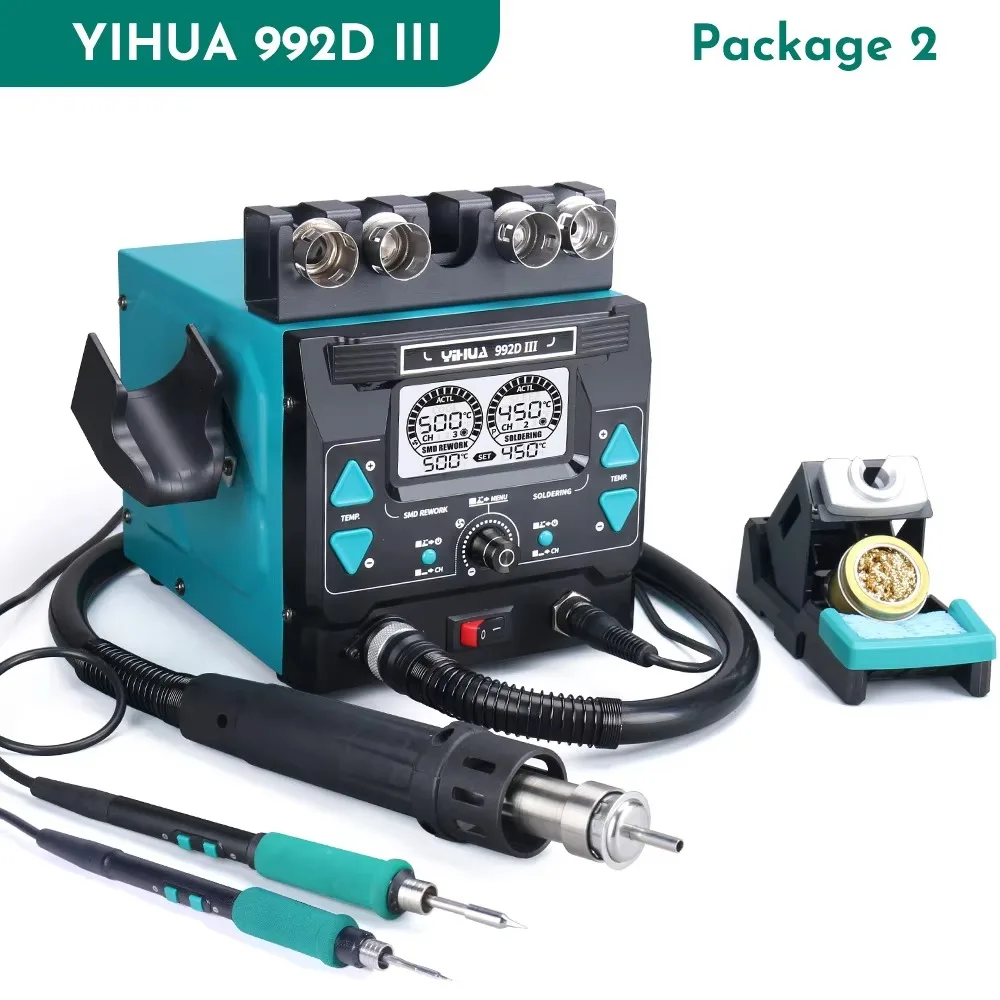 YIHUA992D-III 1000W 고출력 리워크 납땜 - C210 Precision Soldering Station 리뷰 및 가격