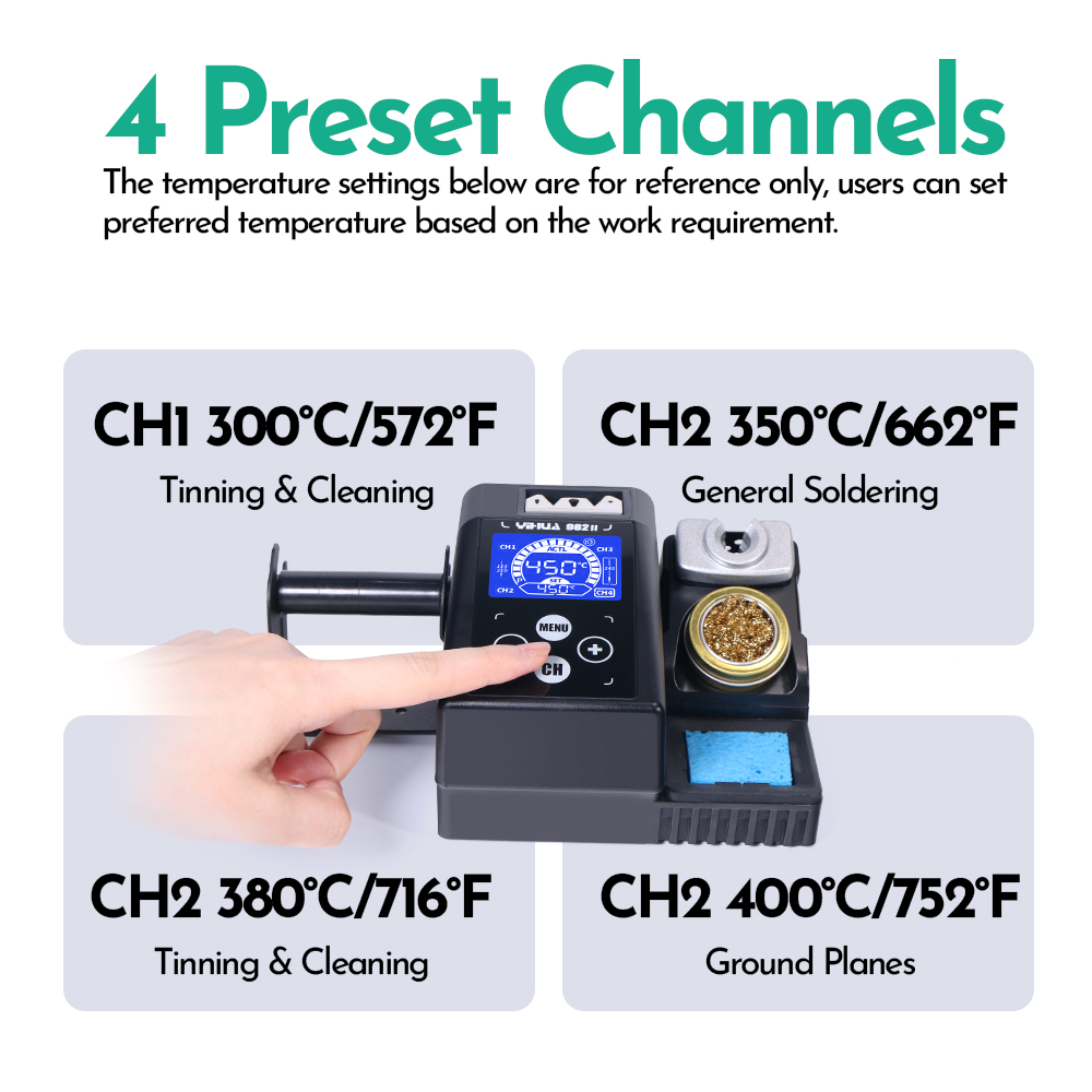 YIHUA 982-II 터치 스크린 C245 C210  - C210 Precision Soldering Station 리뷰 및 가격
