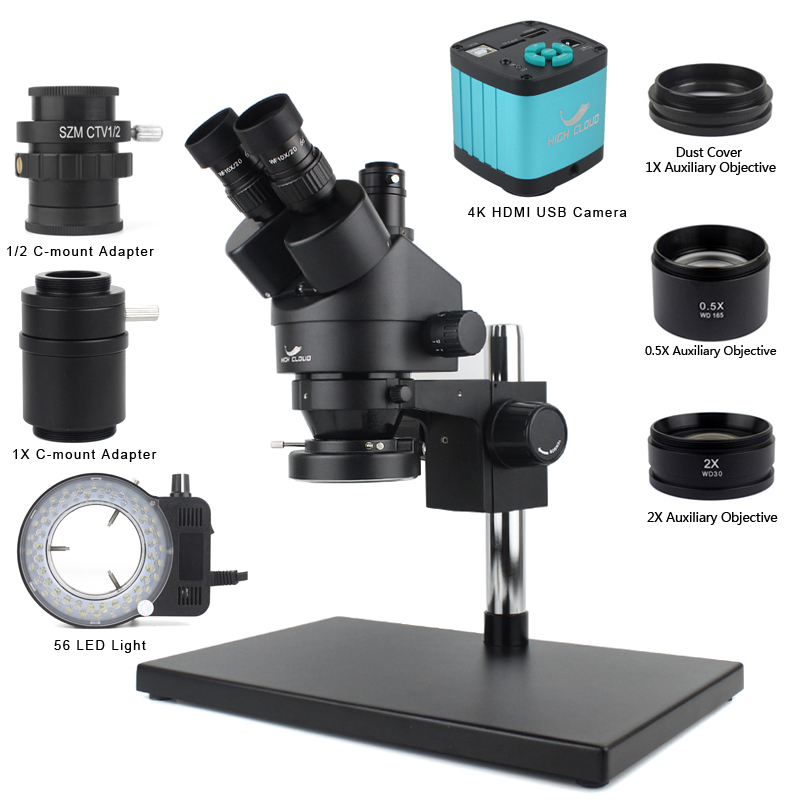 휴대폰 PCB 납땜 수리 실험실 산업용 시뮬레이션 초점 - Simul-Focal Industrial Microscope 4K Hdmi 리뷰 및 가격