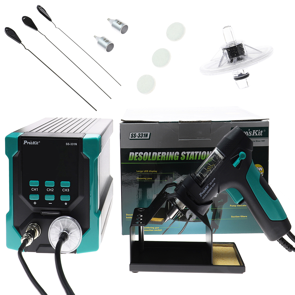SS-331N 디지털 전기 납땜 제거 스테이션 틴건 전 - Desoldering Pump Electric Vacuum Station 리뷰 및 가격