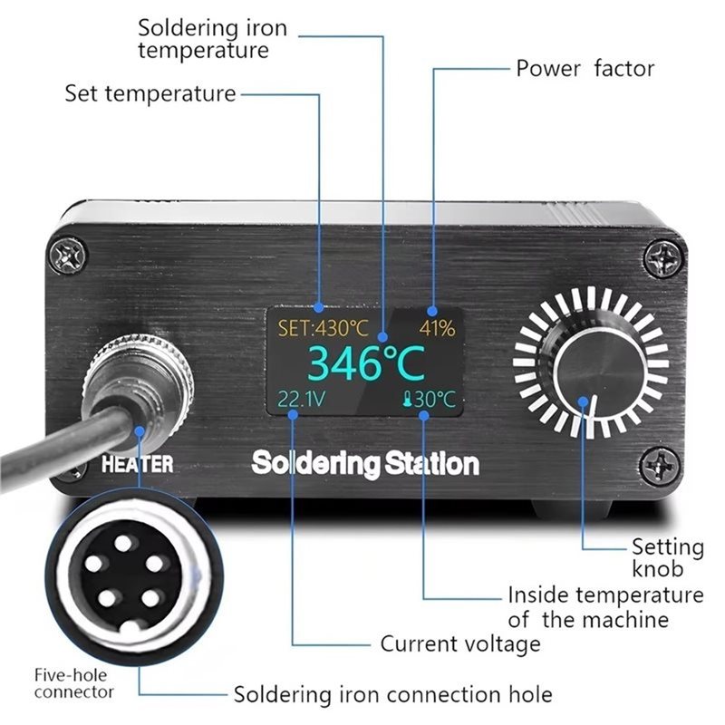 ABYN-Professional T12 휴대용 미니 디 - T12 Soldering Station Oled 리뷰 및 가격