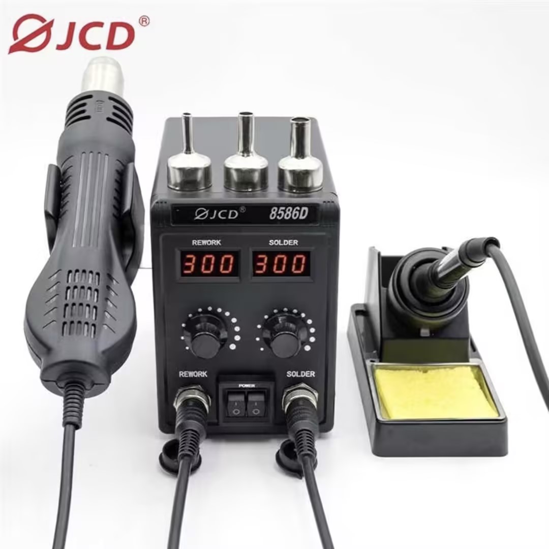 JCD 8586D 2-in-1 납땜 스테이션 뜨거운 공 - 2 In 1 Soldering Rework Station 750W 리뷰 및 가격