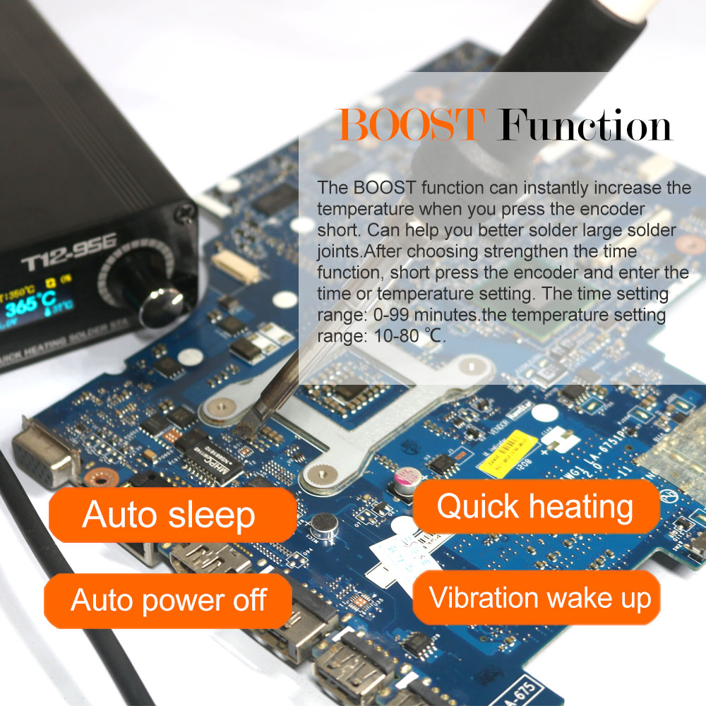QUECOO T12-956 납땜 디지털 스테이션 전자  - T12 Soldering Station Oled 리뷰 및 가격