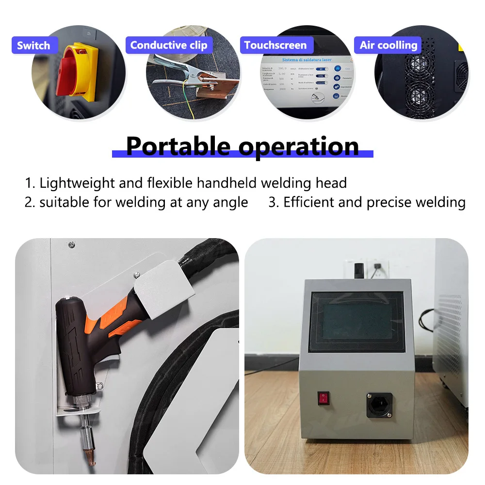 휴대용 레이저 용접기 다기능 용접기 3 in 1 120 - Laser Soldering Machine Handheld 리뷰 및 가격