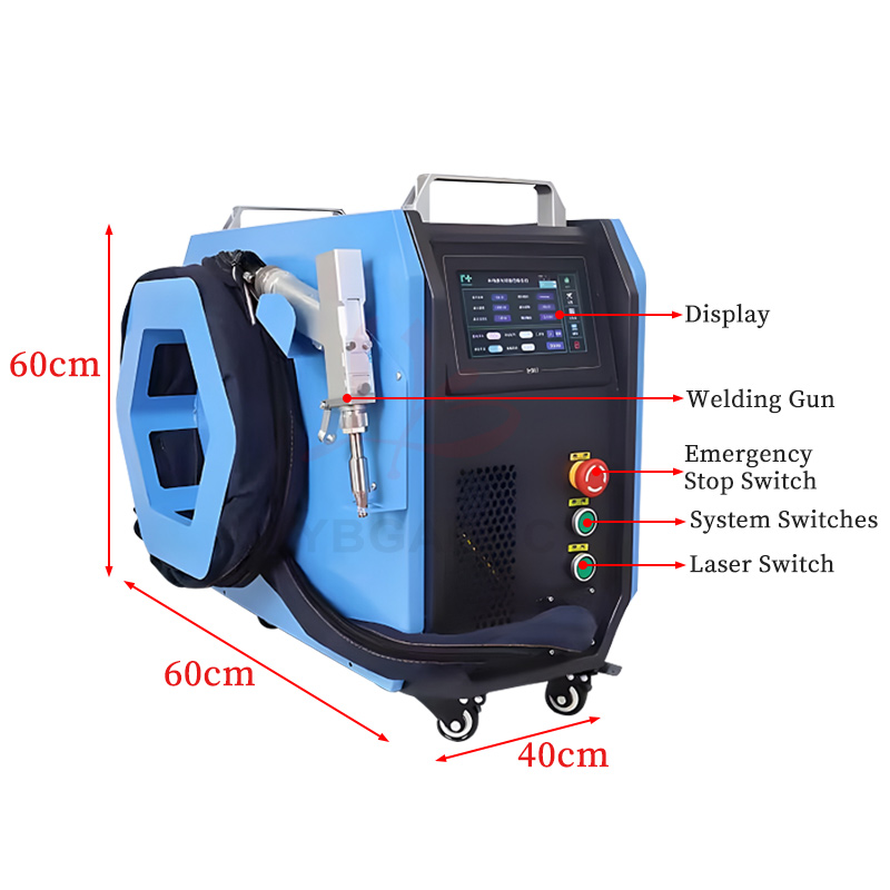 공냉식 휴대용 레이저 용접기 800W 1200W 3 i - Laser Soldering Machine Handheld 리뷰 및 가격