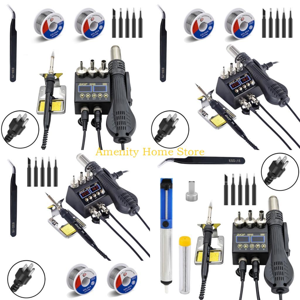 F26C 2 In 1 납땜 인두 열기 재작업 용접 스테 - 2 In 1 Soldering Rework Station 750W 리뷰 및 가격