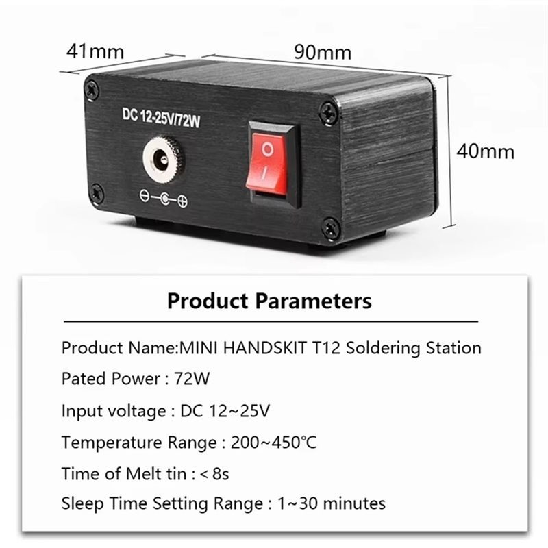 B03C-T12 디지털 납땜 스테이션 OLED 디스플레 - T12 Soldering Station Oled 리뷰 및 가격