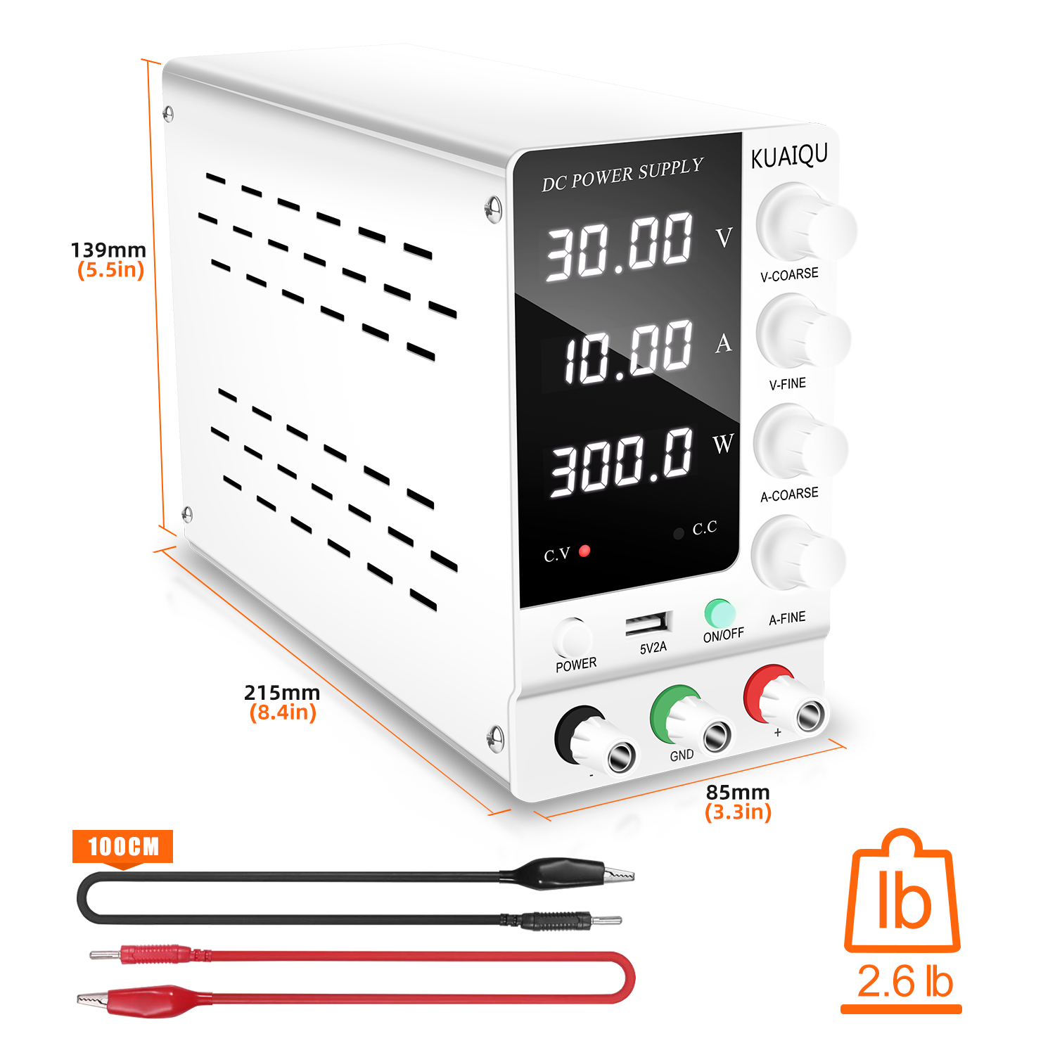 KUAIQU Lab DC 전원 공급 장치 30V 10A - High Precision Dc Power Supply 30V 10A 리뷰 및 가격