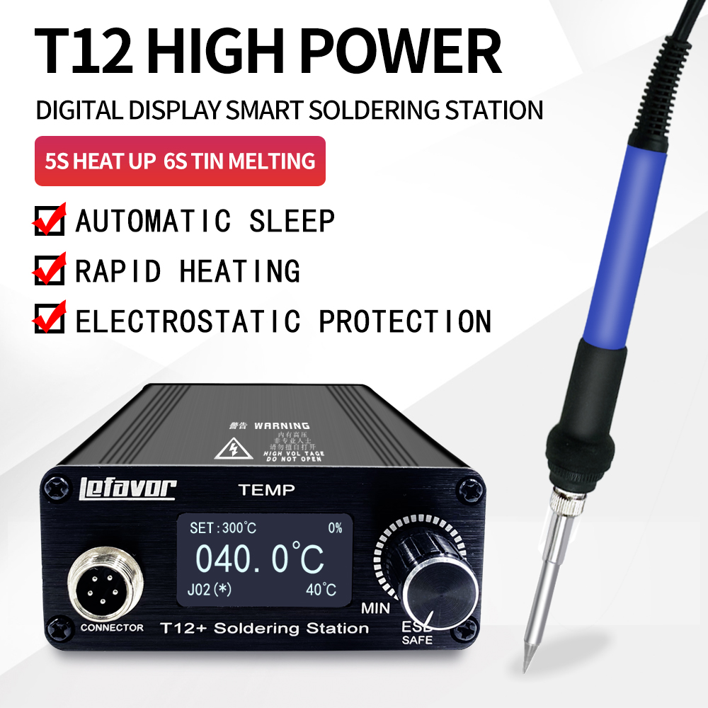 T12 + 납땜 스테이션 납땜 인두 1.3 인치 OLE - T12 Soldering Station Oled 리뷰 및 가격
